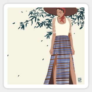 Modern Filipina Sticker